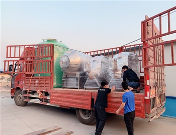 匯品1200L水冷泵變頻真空滾揉機(jī)一臺(tái)，600L可傾燃?xì)庵箦?臺(tái)發(fā)往河南