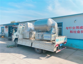 80針鹽水注射機(jī)、1200L真空滾揉機(jī)，發(fā)往河南商丘