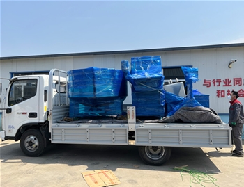氣動鹽水注射機(jī)、外置料水?dāng)嚢杵?、立式電加熱煮鍋，發(fā)貨河南周口